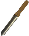 Westfalia Hori Hori Gartenmesser 31,5 cm aus Edelstahl – Grabmesser, Unkrautmesser und Pflanzmesser für Umpflanzen, Graben und Schneiden, Robustes Gartenwerkzeug