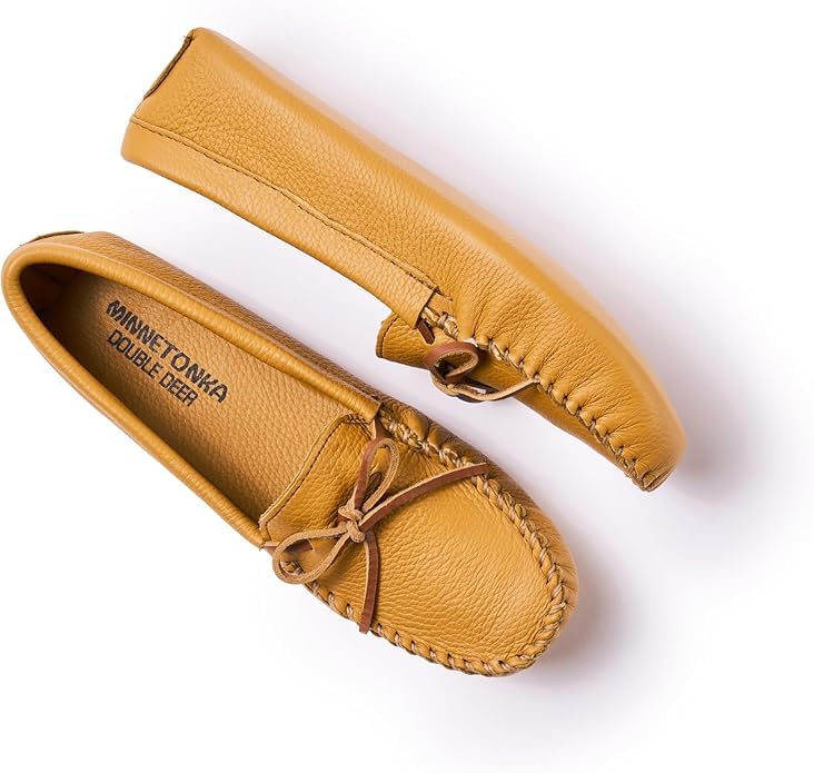 Minnetonka Herren Double Deerskin Softsole 816Mokassin