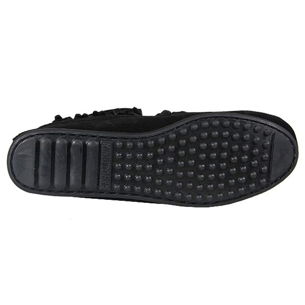 Minnetonka Damen Mokassin Black, Größe:37