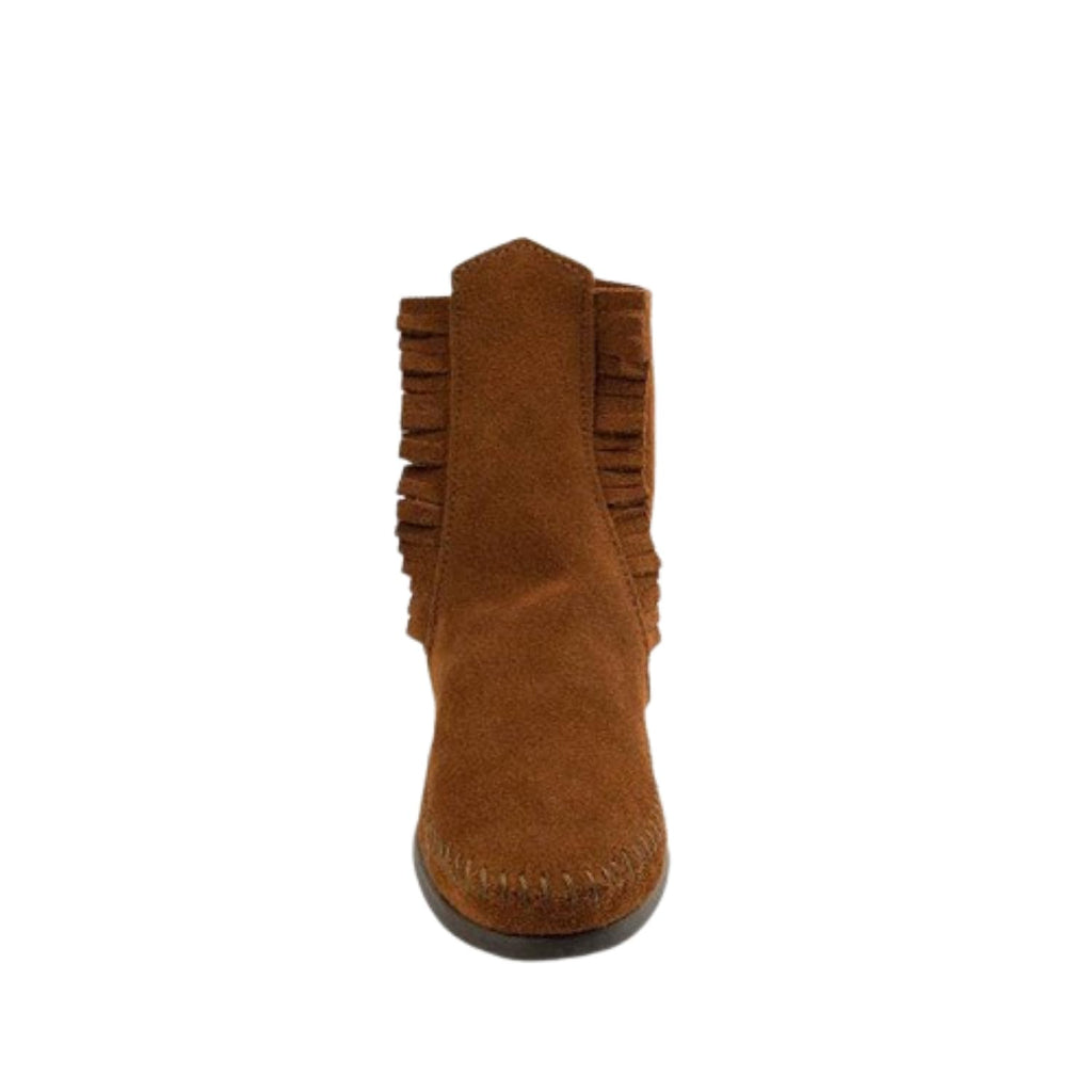 Minnetonka Two Button 442, Damen Kurzschaft Stiefel