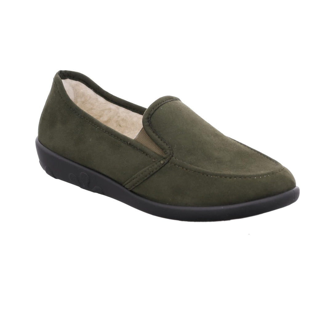 Rohde Ballerup 2224-90 Damen Hausschuhe Ballerinas Schurwolle Weite G