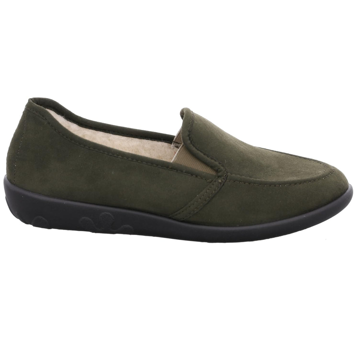 Rohde Ballerup 2224-90 Damen Hausschuhe Ballerinas Schurwolle Weite G