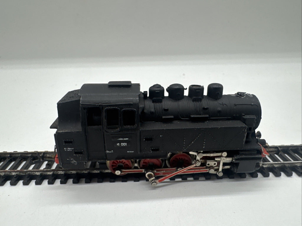 Zeuke BTTB  Spur TT: Dampflok 81 001, läuft, analog Mit Fehlteilen # 178