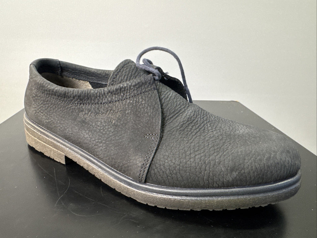 Rodhe Halbschuh Damen Gr. 4,5 Blau Leder