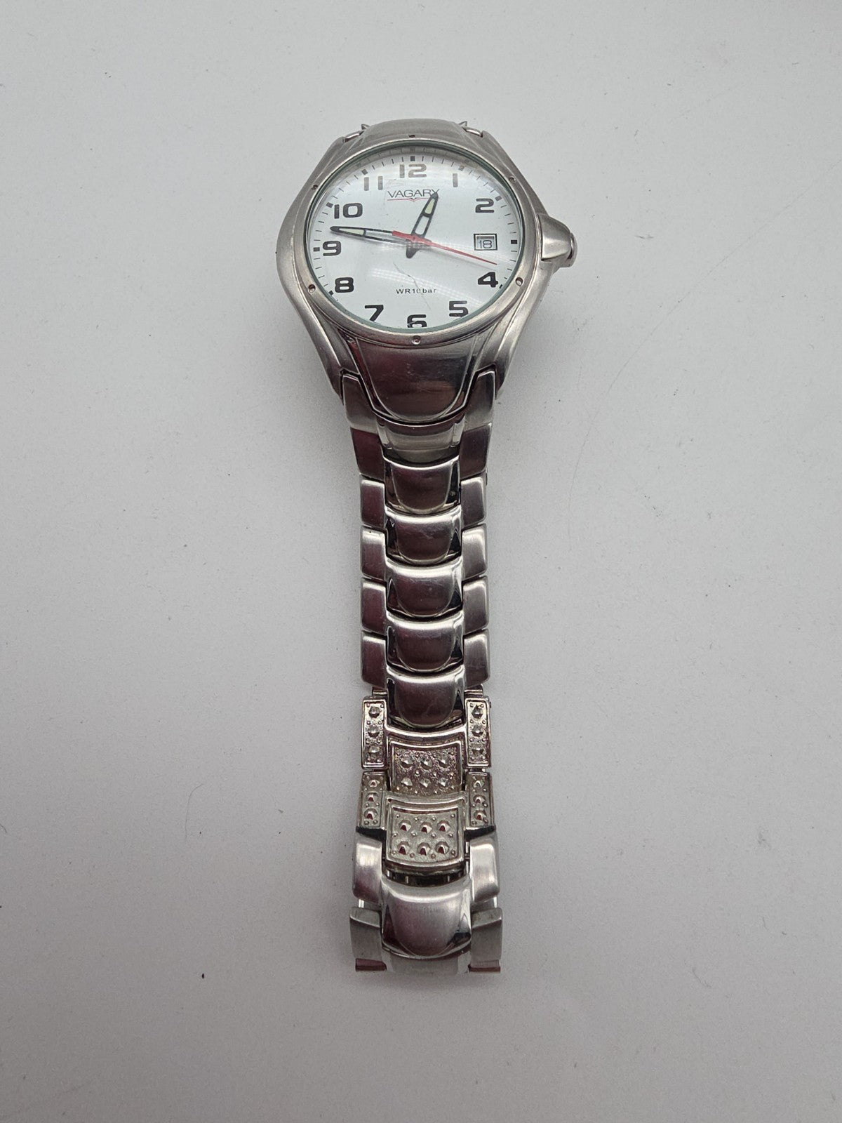 Vagary by Citizen Herren Armbanduhr Quarz – WR 10 bar – Edelstahl – Datum