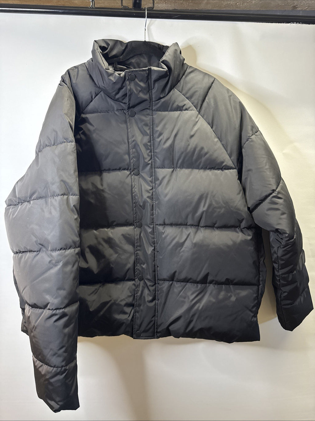 Urban Classics Jacke Gr. 4 XL Raglan Puffer Jacket Schwarz