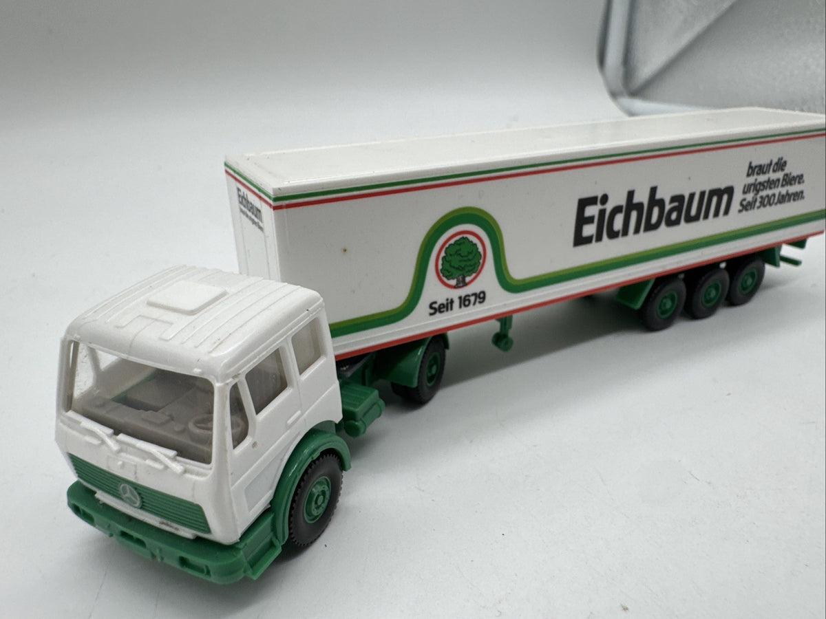 1/87 Wiking MB NG Eichbaum Bier Koffer Sattelzug
