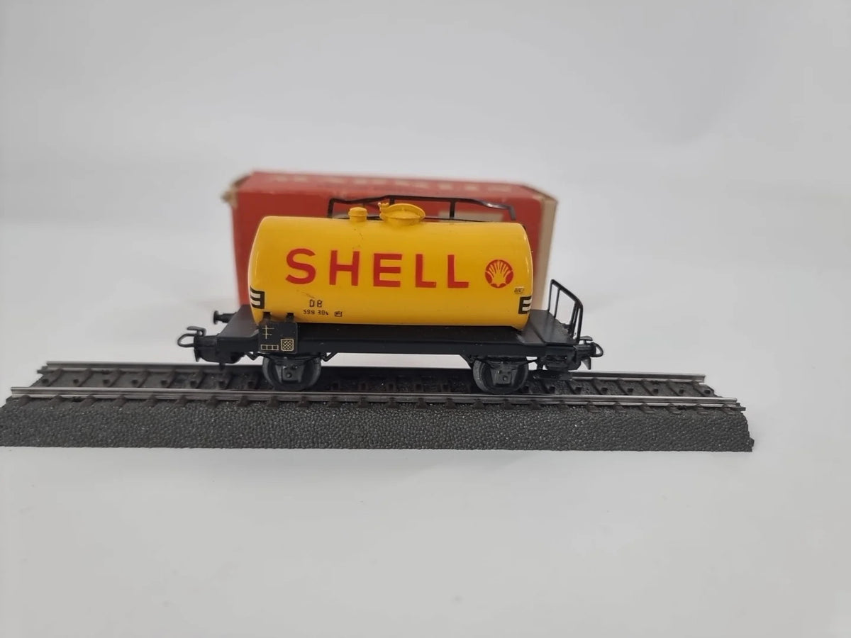 Märklin 4502 DB Kesselwagen "SHELL" mit  OVP