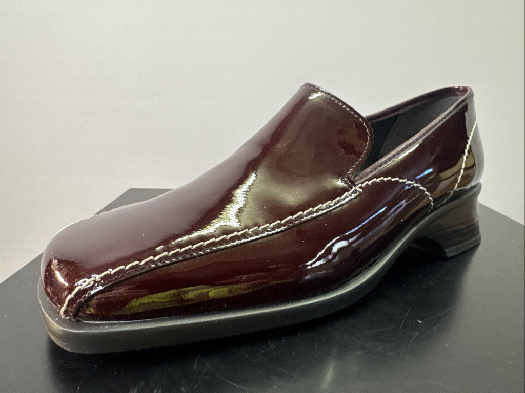 Rieker Halbschuh Gr. 41 Damen Leder Rot