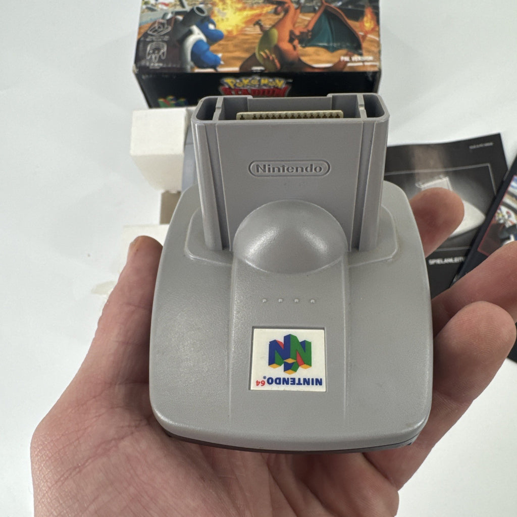 Pokémon Stadium (N64)  OVP  Anleitung Inlay Transfer Pak Nintendo 64