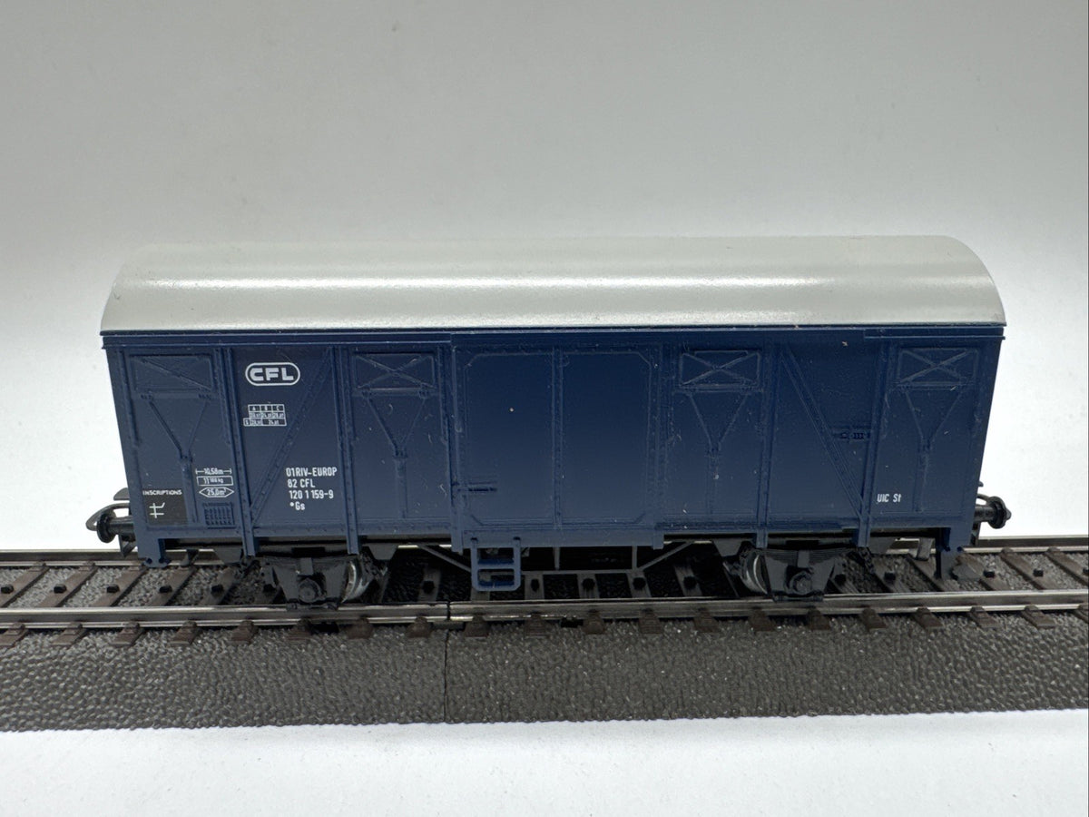 Märklin H0 4405 Gedeckter Güterwagen CFL gebraucht #677