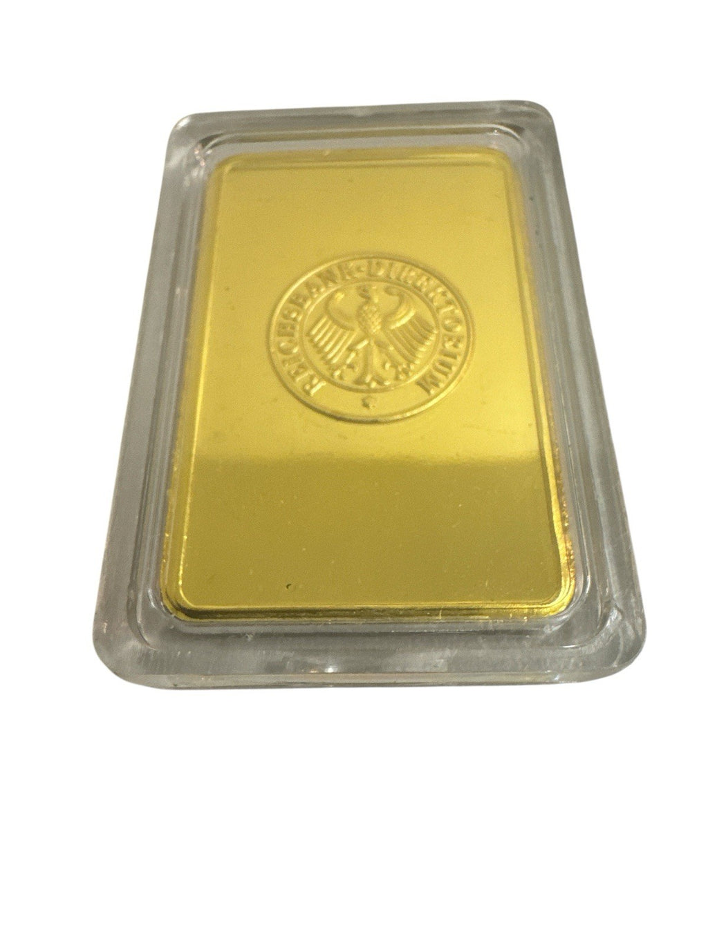 Gedenkmünze Reichsbank Direktorium Vergoldet