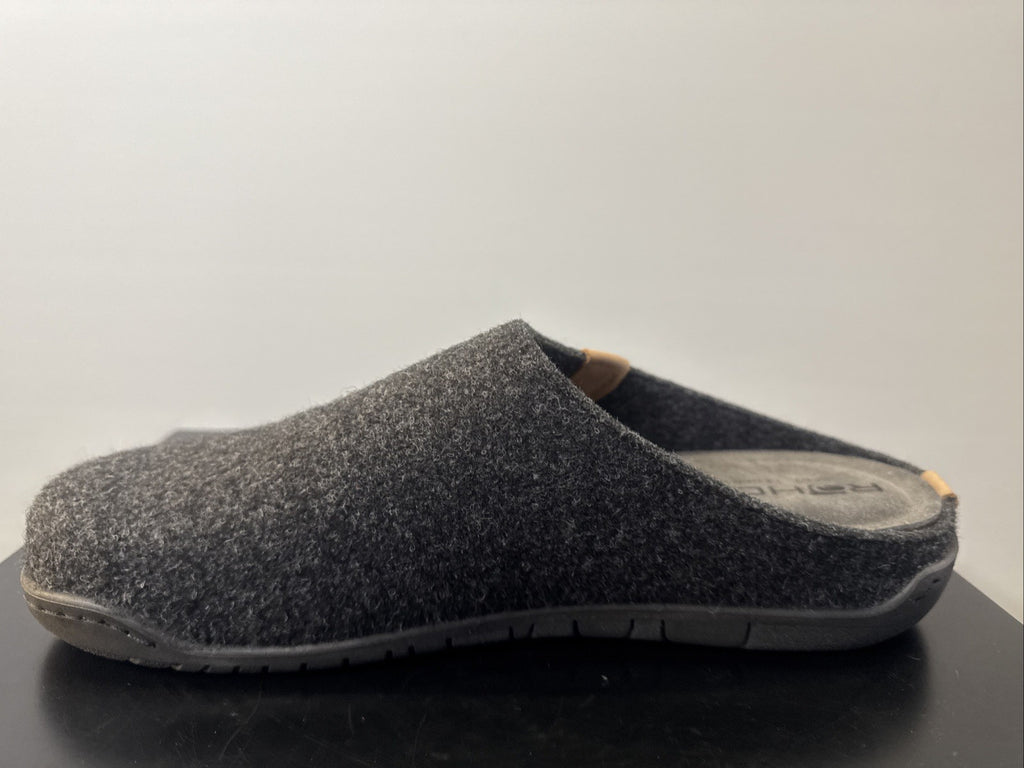 Rohde Herren Filz Pantolette Gr. 42 Anthrazit Pantoffel 6650
