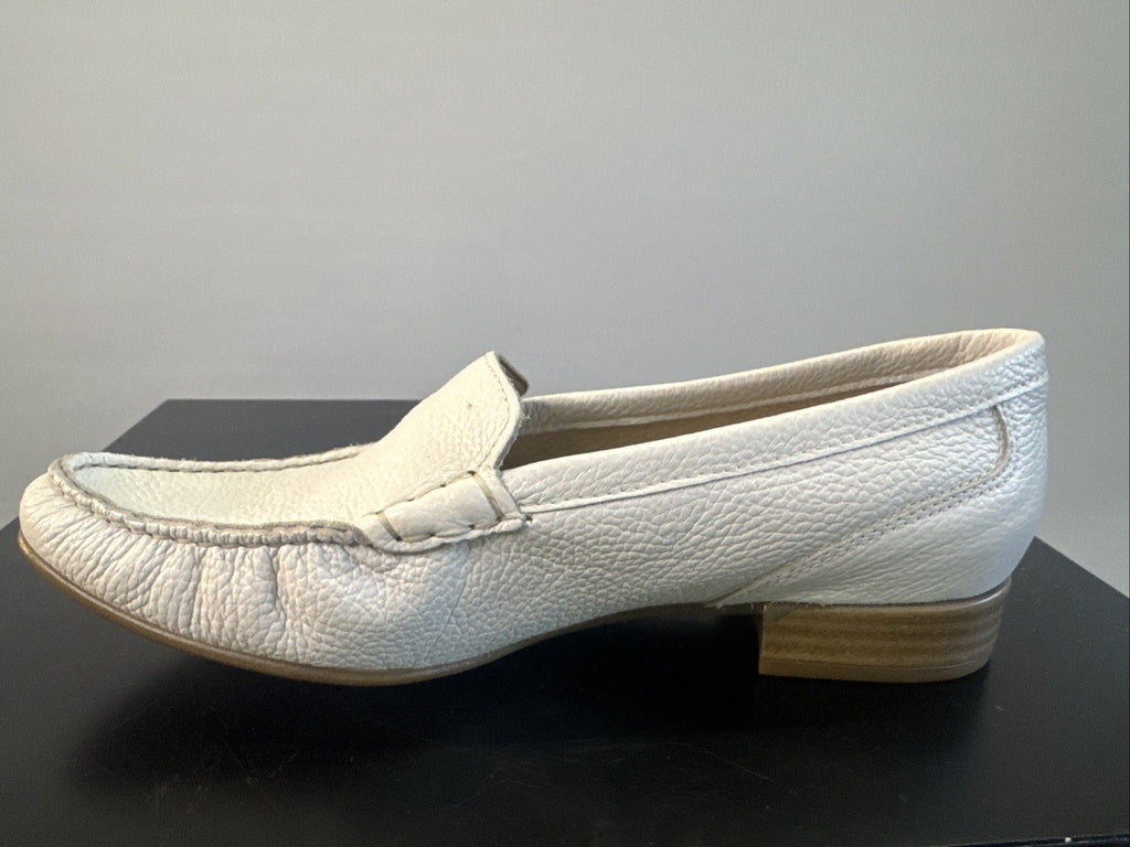Jenny By Ara Damen Slipper Gr. 4 Leder Weiß