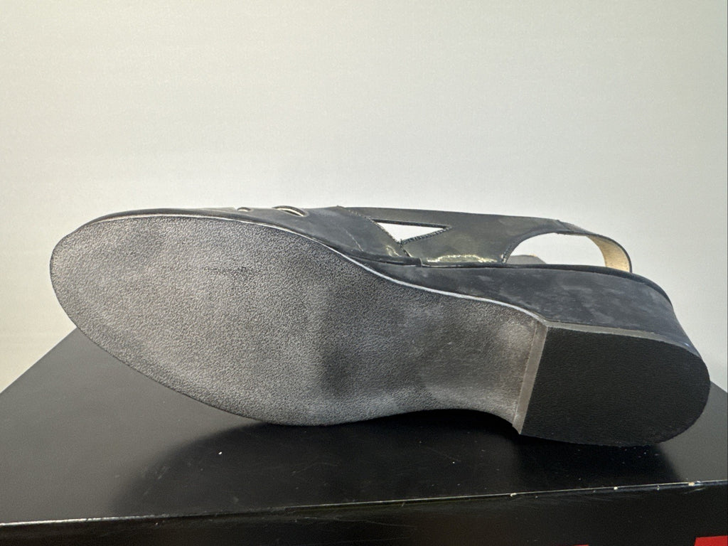 Rohde Sandale Gr. 41 Leder Schwarz