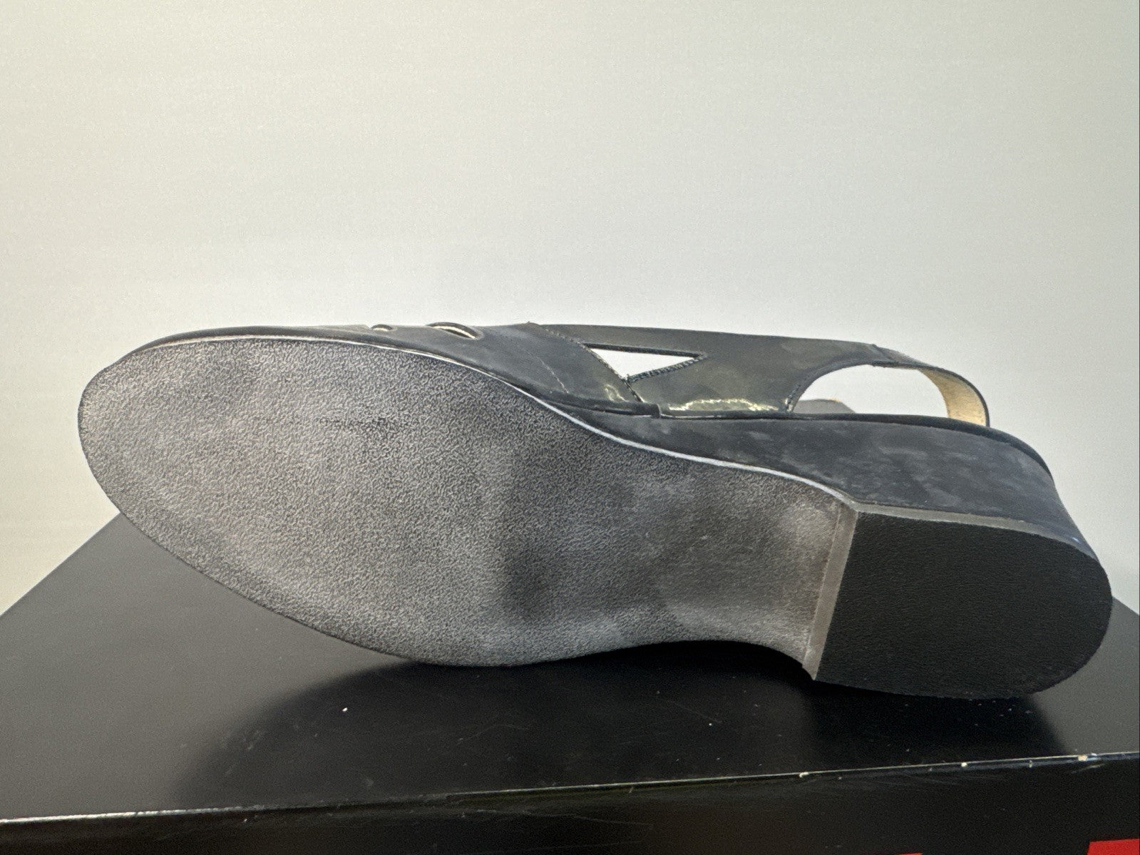 Rohde Sandale Gr. 41 Leder Schwarz