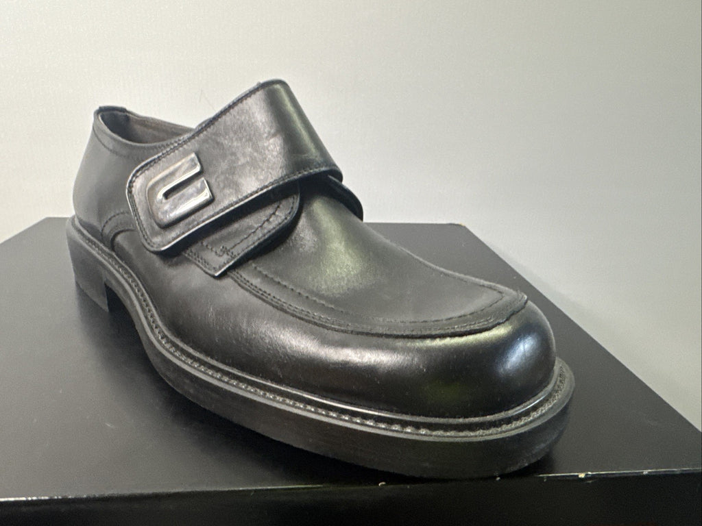 Lord Exzellent Herrenschuh Gr. 7.5 41 Leder Schwarz