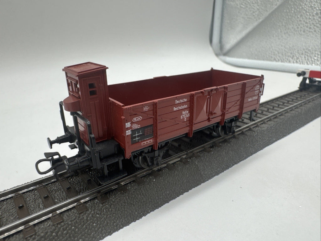 MÄRKLIN H0 Hochbordwagen Dt.Reichsbahn Halle 675346  4696 #462