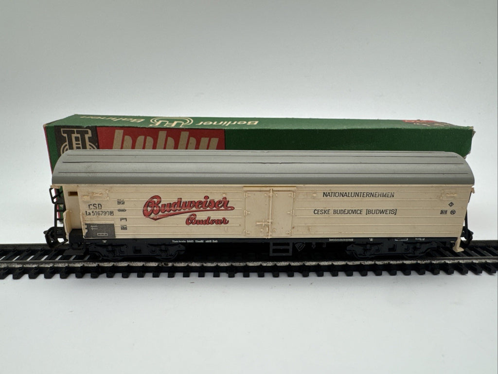 BTTB TT  Güterwagen Kühlwagen "Budweiser" Bier CSD Modellbahn
