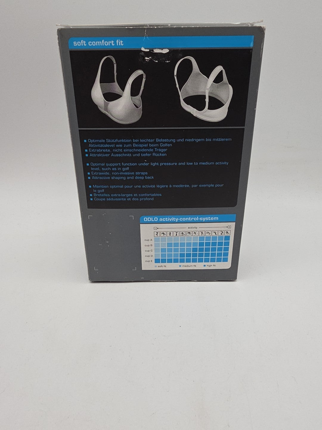 ODLO Damen Sport BH Soft Comfort Fit 70C