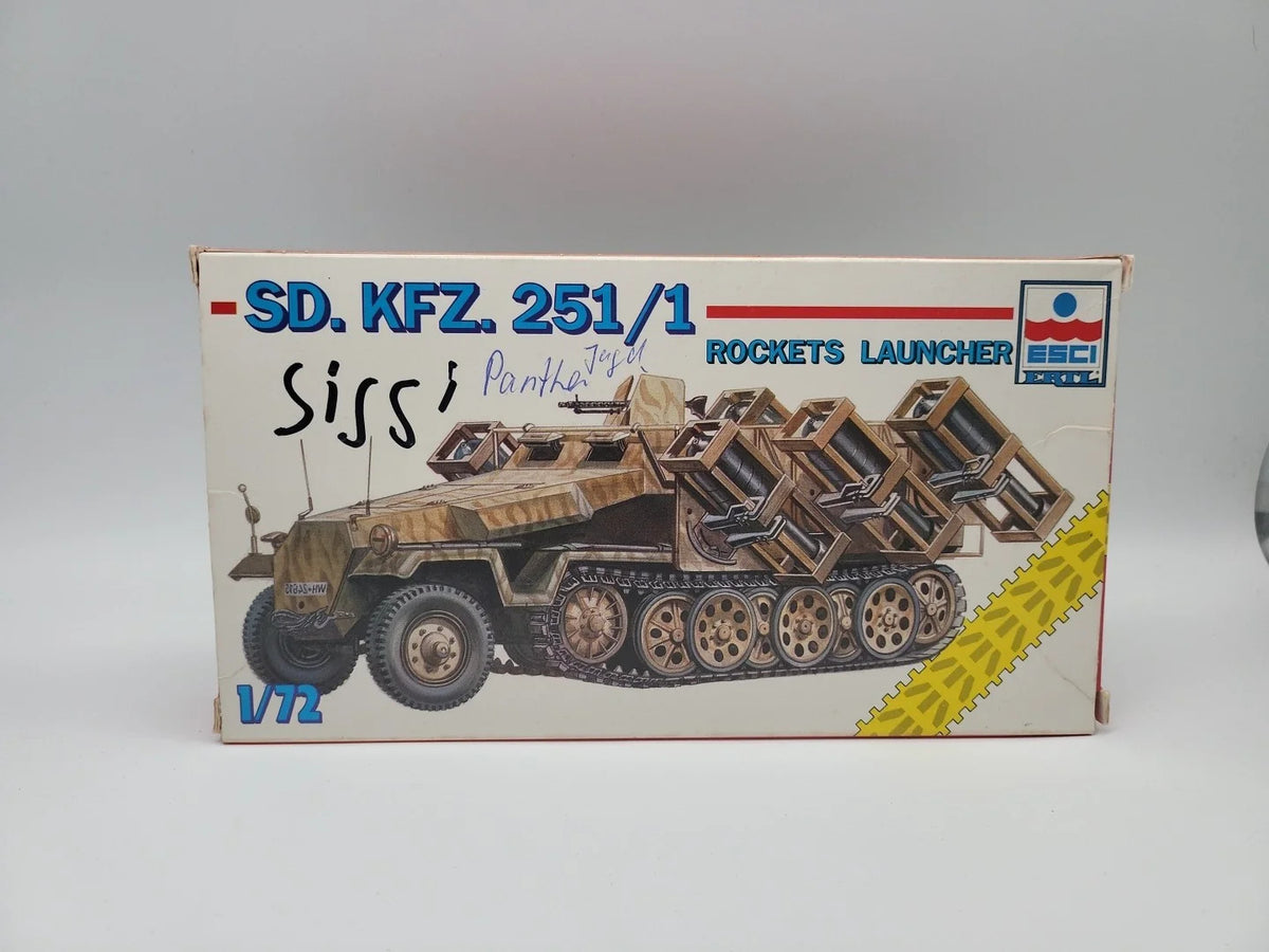 Esci Ertl 8344 Sd.Kfz.251/1 Rockets Launcher 1:72 NEU mit OVP