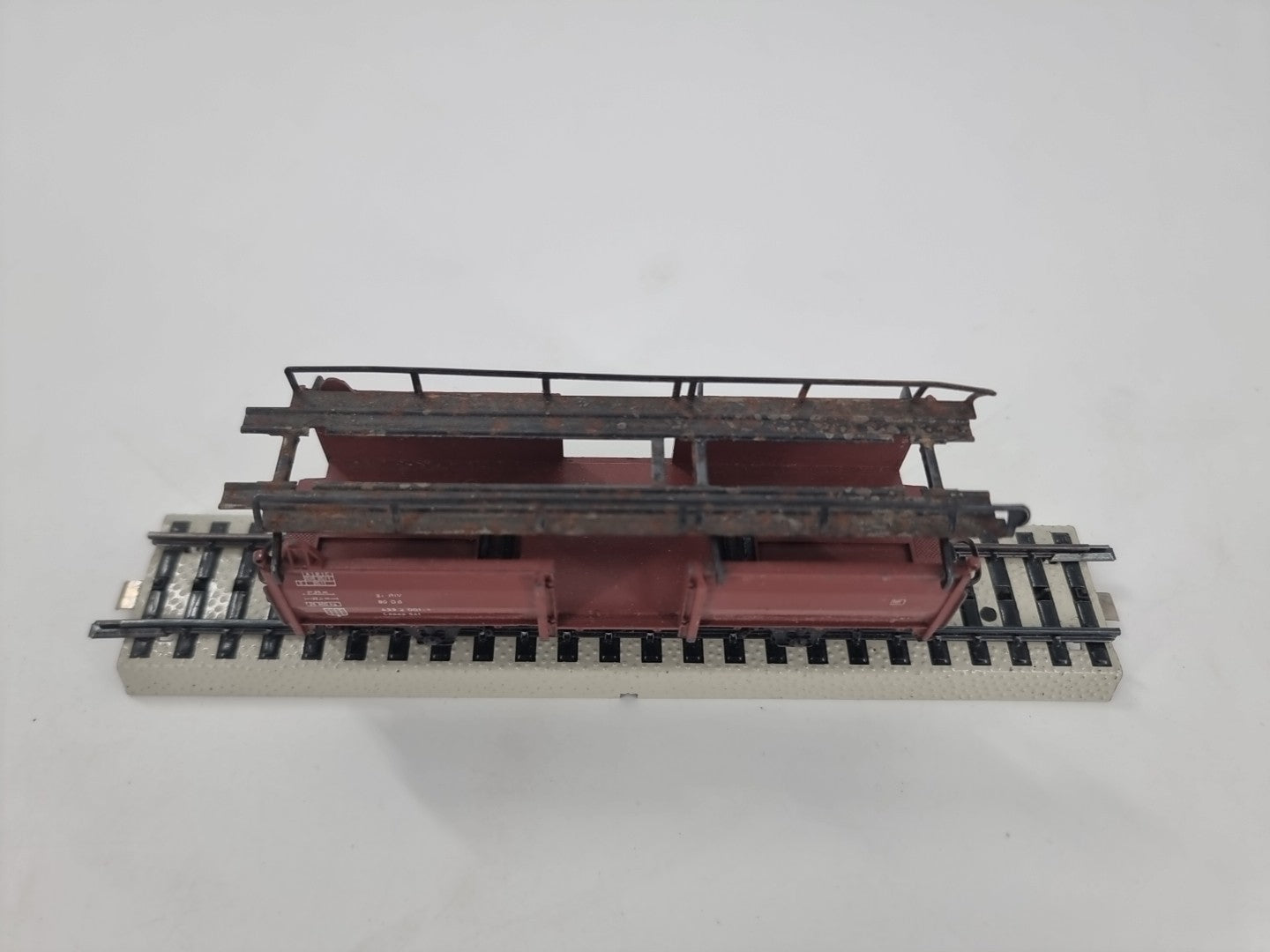 Märklin H0 4612 Güterwagen Autotransportwagen unbeladen 433 2 001-7 braun DB