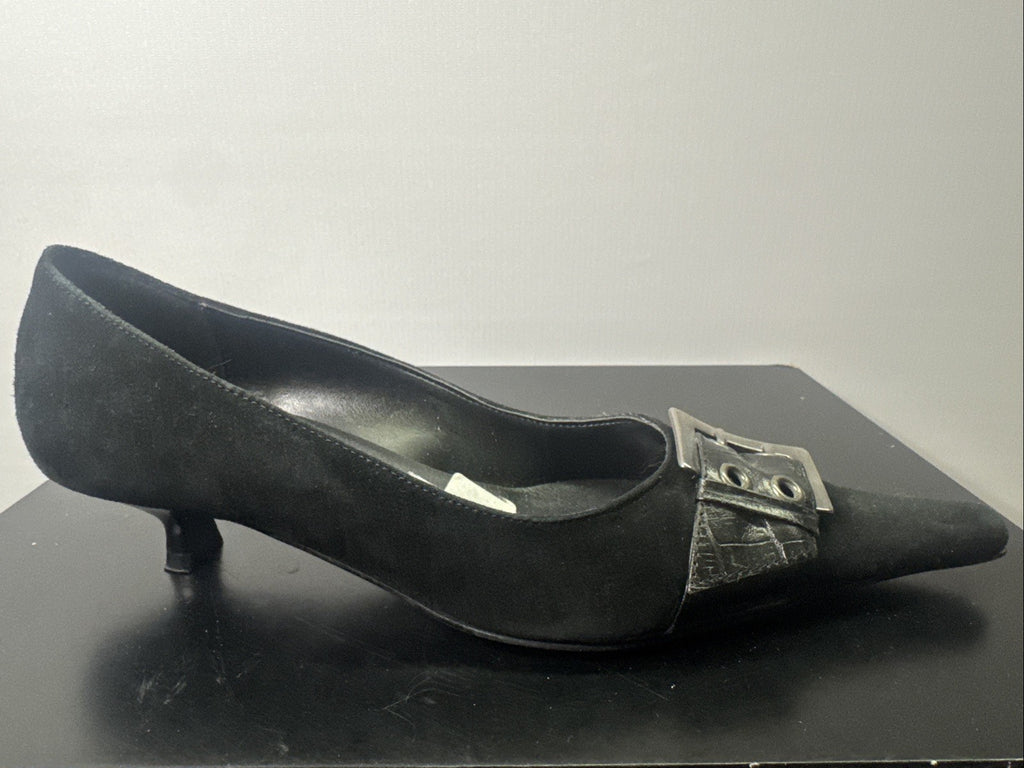 Solo Lei Damen Pumps Gr. 37 Leder Absatzschuh 