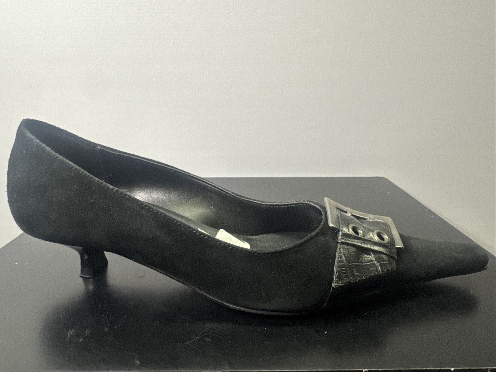 Solo Lei Damen Pumps Gr. 37 Leder Absatzschuh 