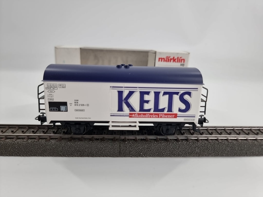 MÄRKLIN H0 Kühlwagen Kelts Alkoholfreies Pilsner 4419 In OVP