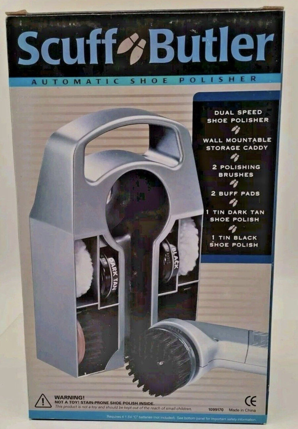 Automatik-Schuhputzgerät, 7 Teile Schuhpolier-Set mit Batteriebetrieb Neu & OVP