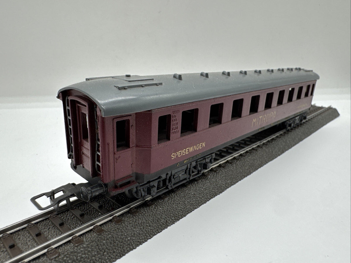 PIKO H0 MITROPA Speisewagen rot DR, gebraucht #130