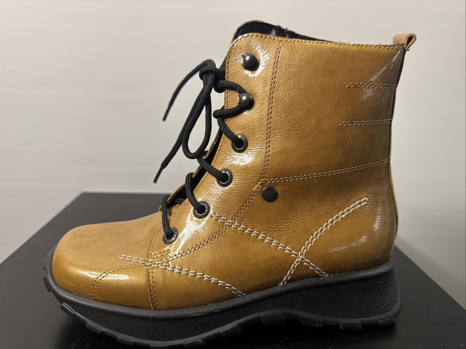 Mega Gaga Mädchen Stiefel Gr. 33 Leder