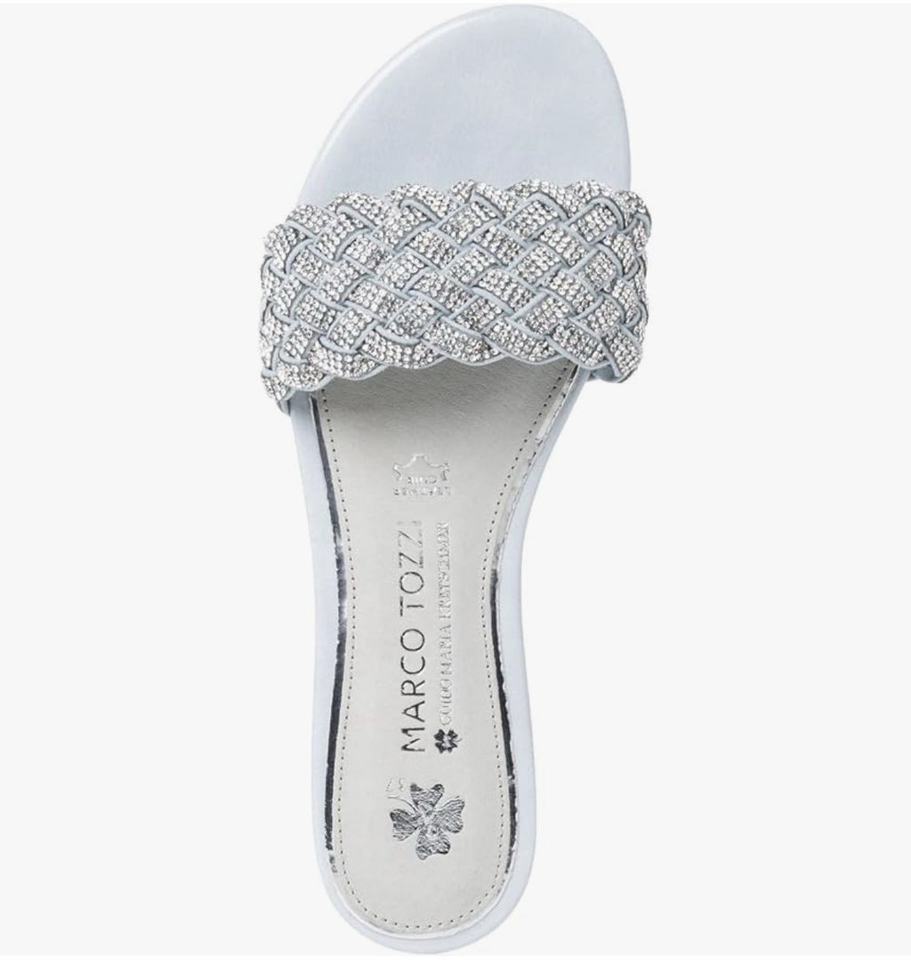 MARCO TOZZI Damen Pantolette Gr. 40 Slipper  Sandale Sandalette
