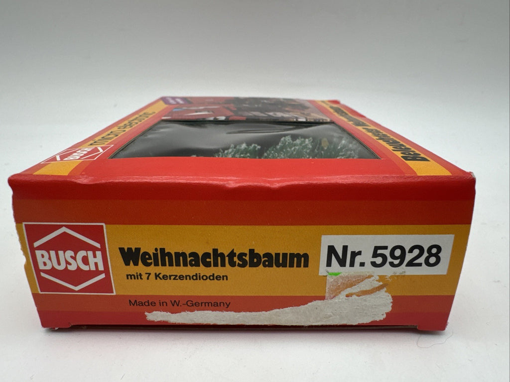 Busch H0 5928 Ausschmückung  Weihnachtsbaum mit Lichterkette Zubehör  in OVP/SCH