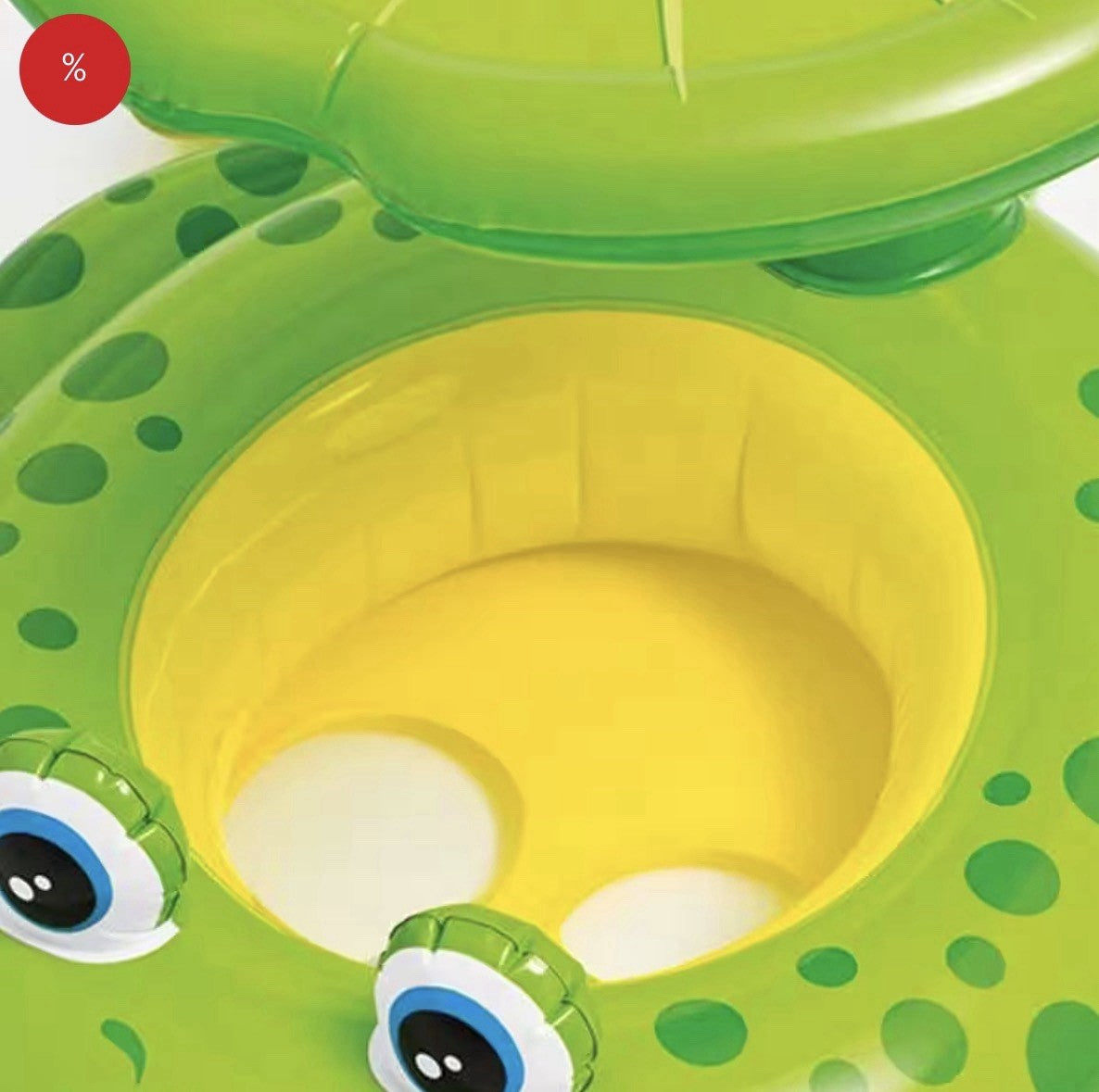 Aufblasbare Schwimmfigur Baby Schwimmsitz Babysitz Frosch Babyboot
