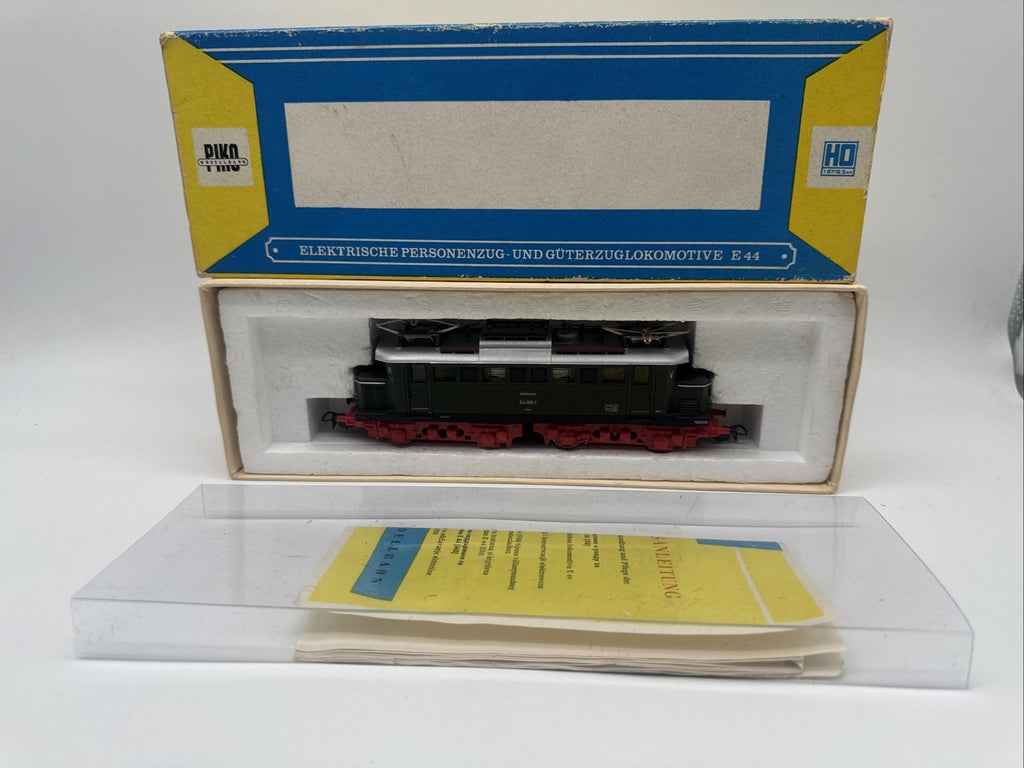 Piko HO E-Lok E44 087 Deutshe Bundesbahn -Geprüft- OVP + Papiere Top Zustand