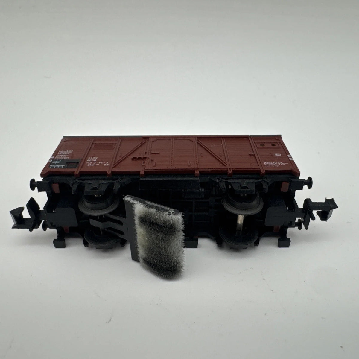 Minitrix n 13534 , Gedeckter Güterwagen, 21 80 112 3 140-2