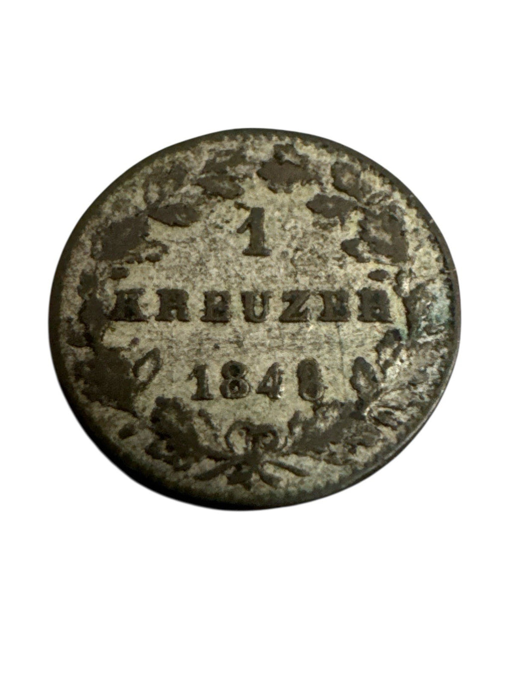 1 Kreuzer Hessen-Darmstadt 1848