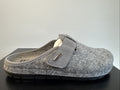 Rohde Herren Filz Pantolette Gr. 39 Schwarz Pantoffel Weite G 6741