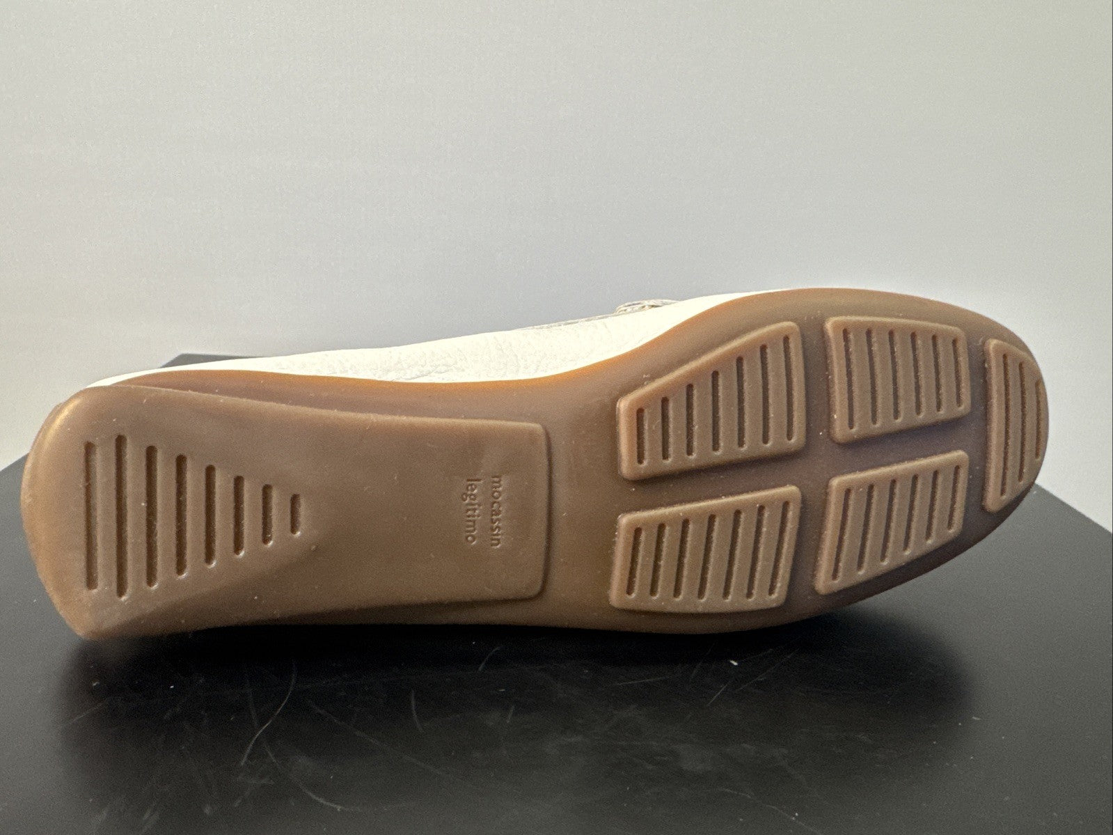 Daniel Hechter Halbschuh Gr. 36 Leder Weiß Slip On