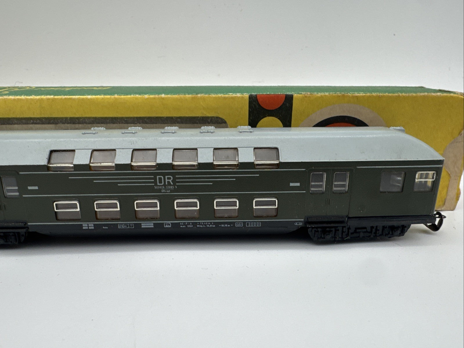 BTTB TT 3730 Doppelstockwagen 2 tlg DR Ohne Inlay Mit OVP