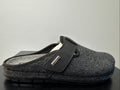 Rohde Herren Filz Pantolette Gr. 41 Schwarz Pantoffel Weite G 6741