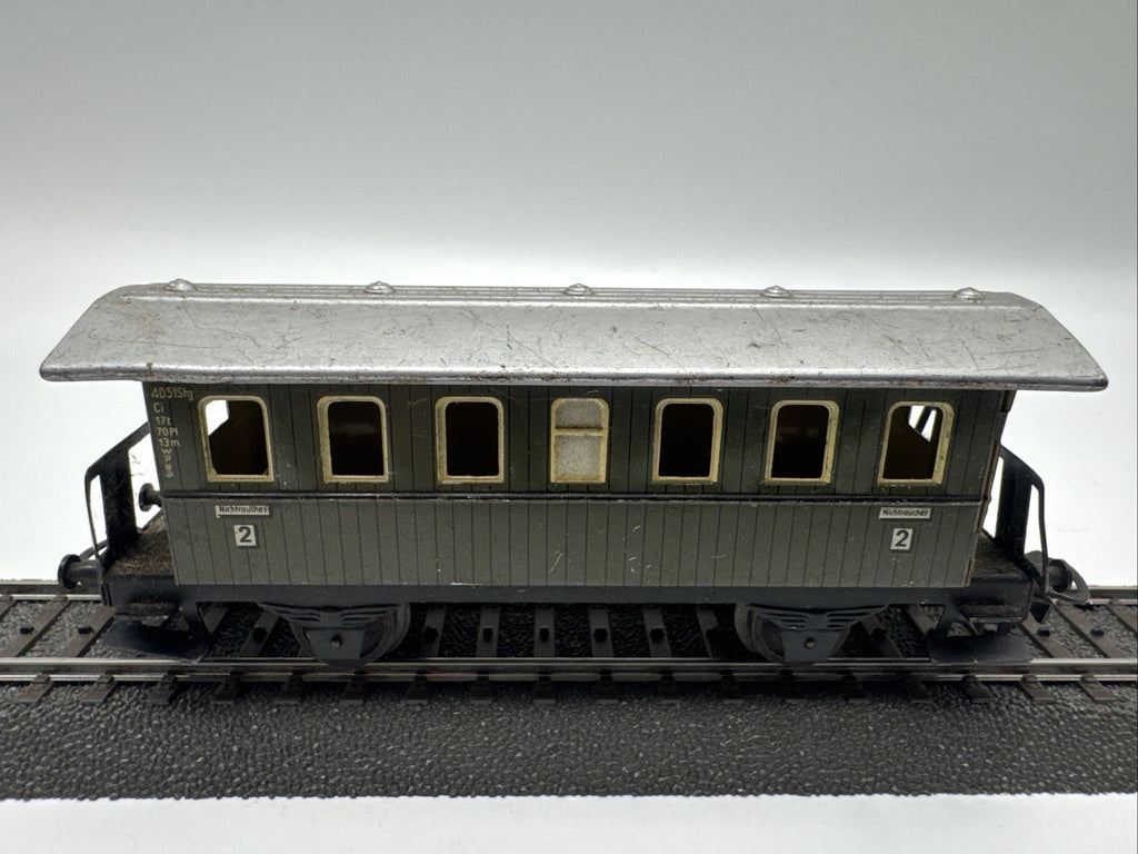 MÄRKLIN H0 4040 Personenwagen 4051 Stg Ci 2.Klasse Donnerbüchse BLECH