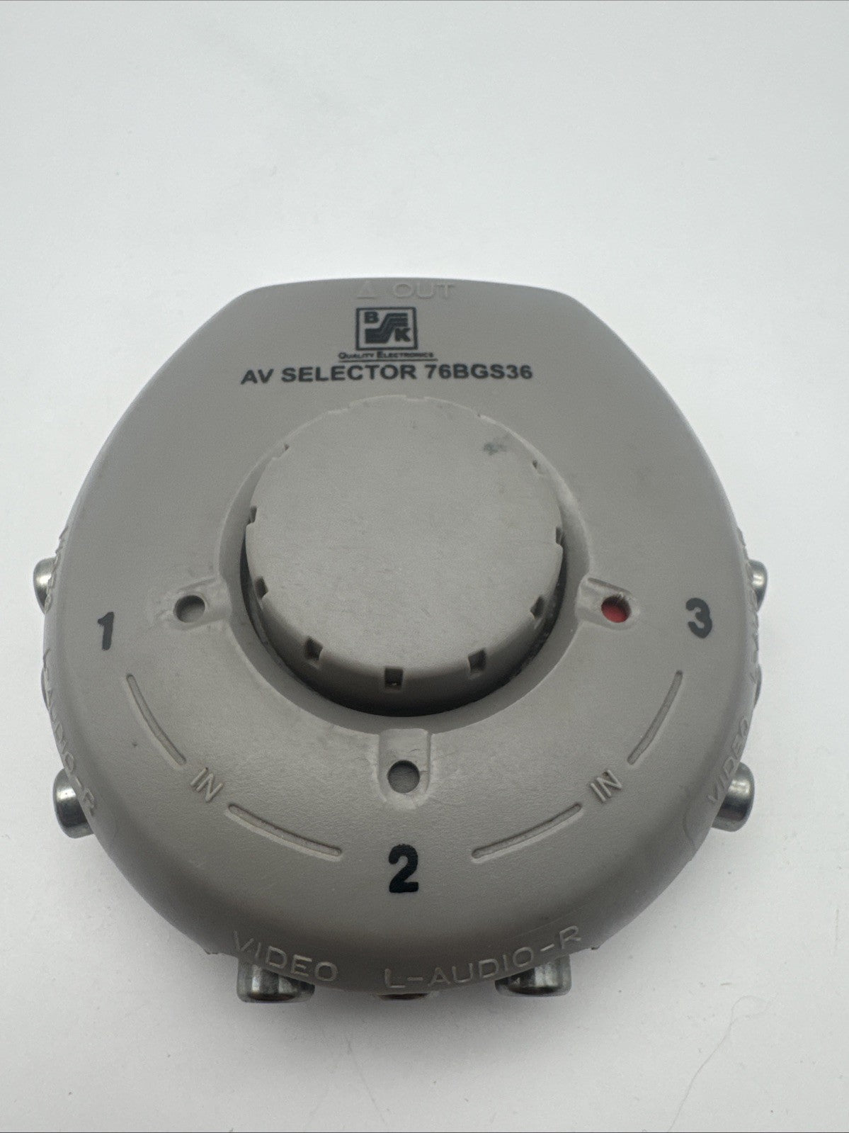 BK QUALITY ELECTRONICS 76BGS36 AV GAME & VIDEO SELECTOR