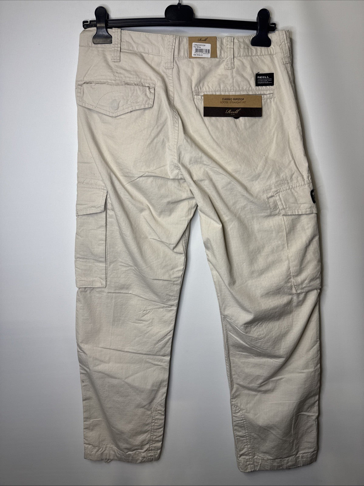Reell Herren Cargo Ripstop Hose Gr. W32 L32 Flex Cargo