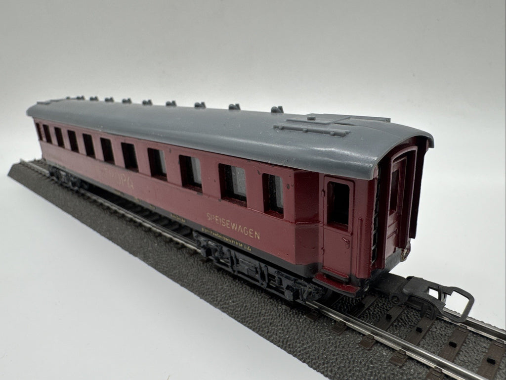 Spur H0 DDR PIKO ALT D-Zug Wagen Mitropa Speisewagen Rot Personenwagen #64