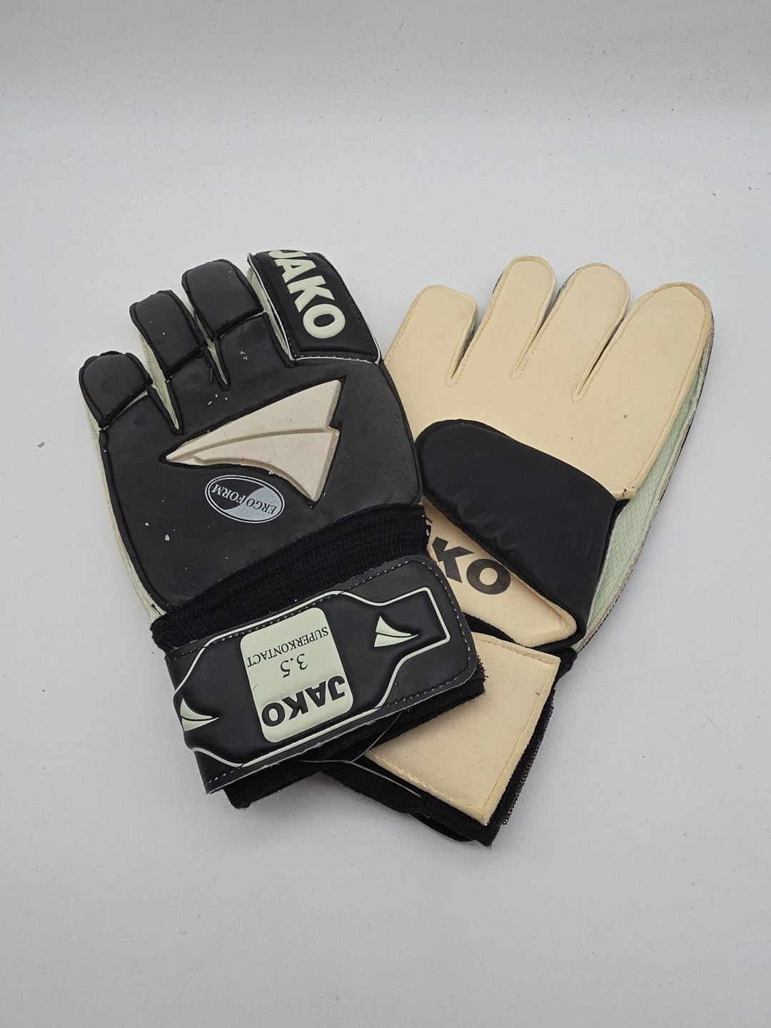 JAKO Torwarthandschuhe ERGO Form 4.5 Hard Ground Duo-Tec Gr. 11