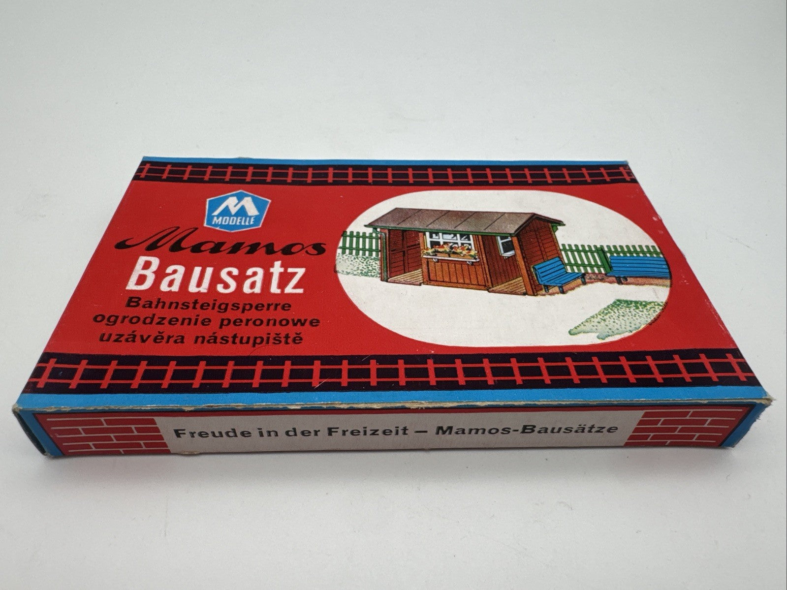 Bahnsteigsperre Mamos Bausatz 3/37, H0, Vero, VEB Modellspielwaren, Eisenbahn