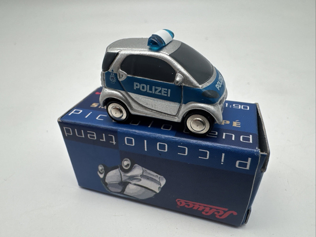 Schuco Piccolo SMART City Coupe 1:90 in OVP Polizei #38