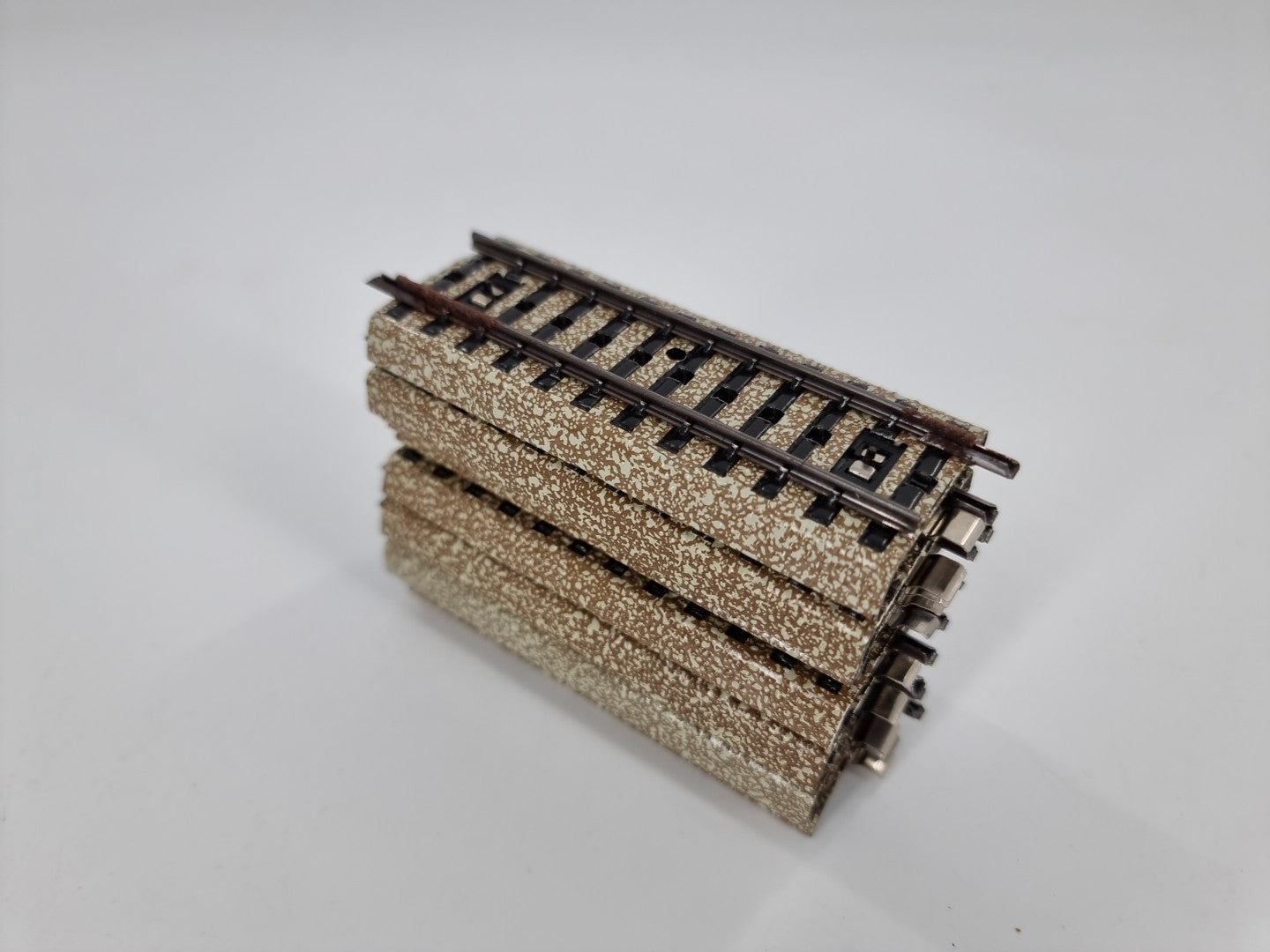 10x MÄRKLIN 5107 - H0 M-Gleis,  Gerades Gleisstück 1/2,  Mit OVP